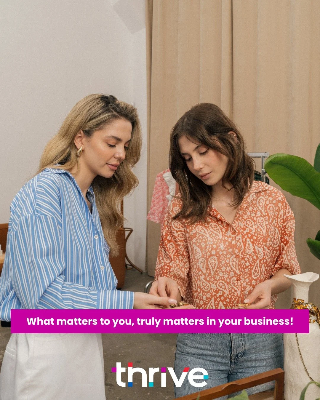 What matters to you, truly matters in your business.
Maybe it&rsquo;s flexibility so you can be there for your family.

Maybe it&rsquo;s creativity and doing work that actually lights you up.

Maybe it&rsquo;s building something sustainable, somethin