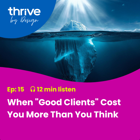 Podcast Ep 15 - When Good Clients Cost You More
