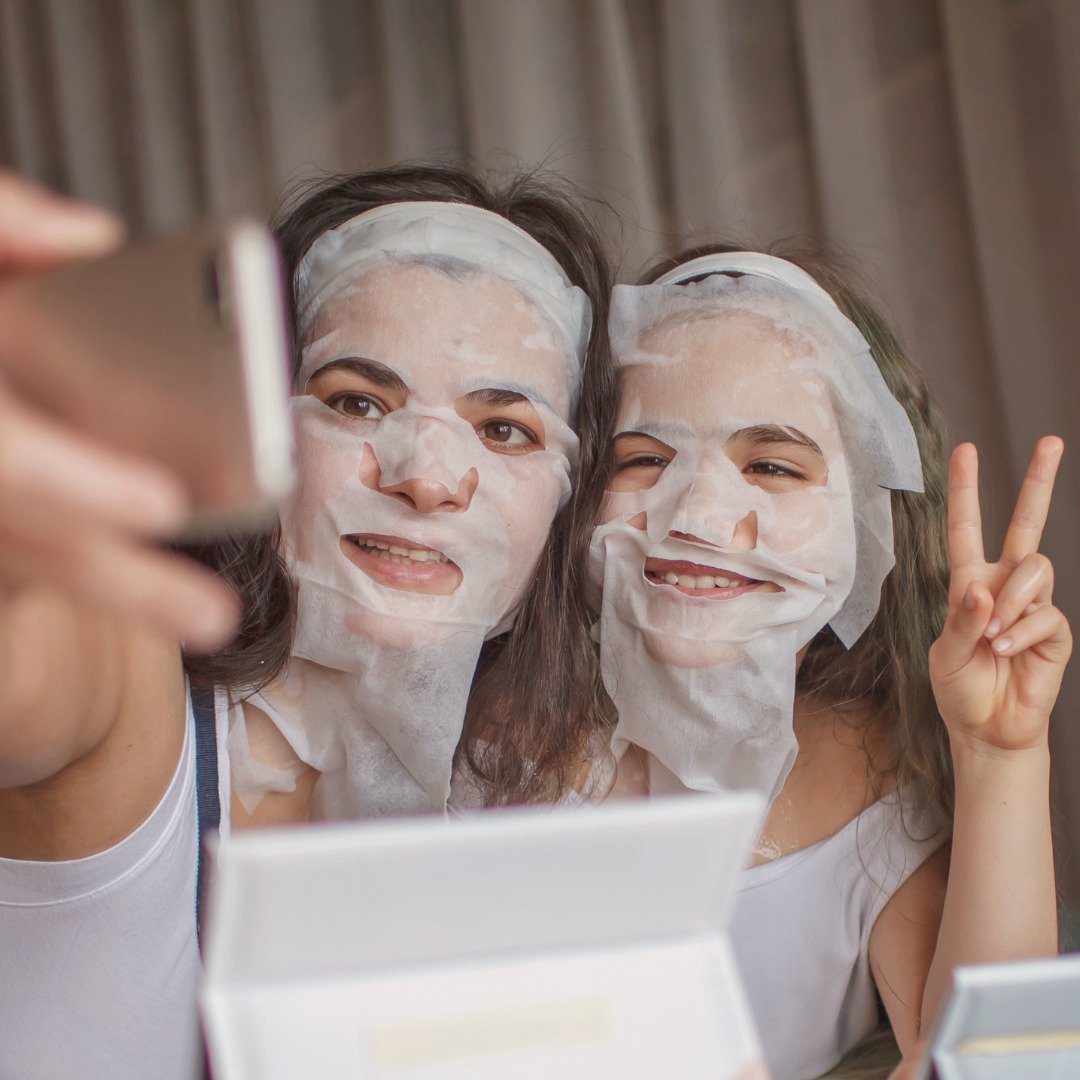 Simple mom-ents are the best :) Visit us in clinic for savings on medical-grade skincare, including our hydrating sheet masques!