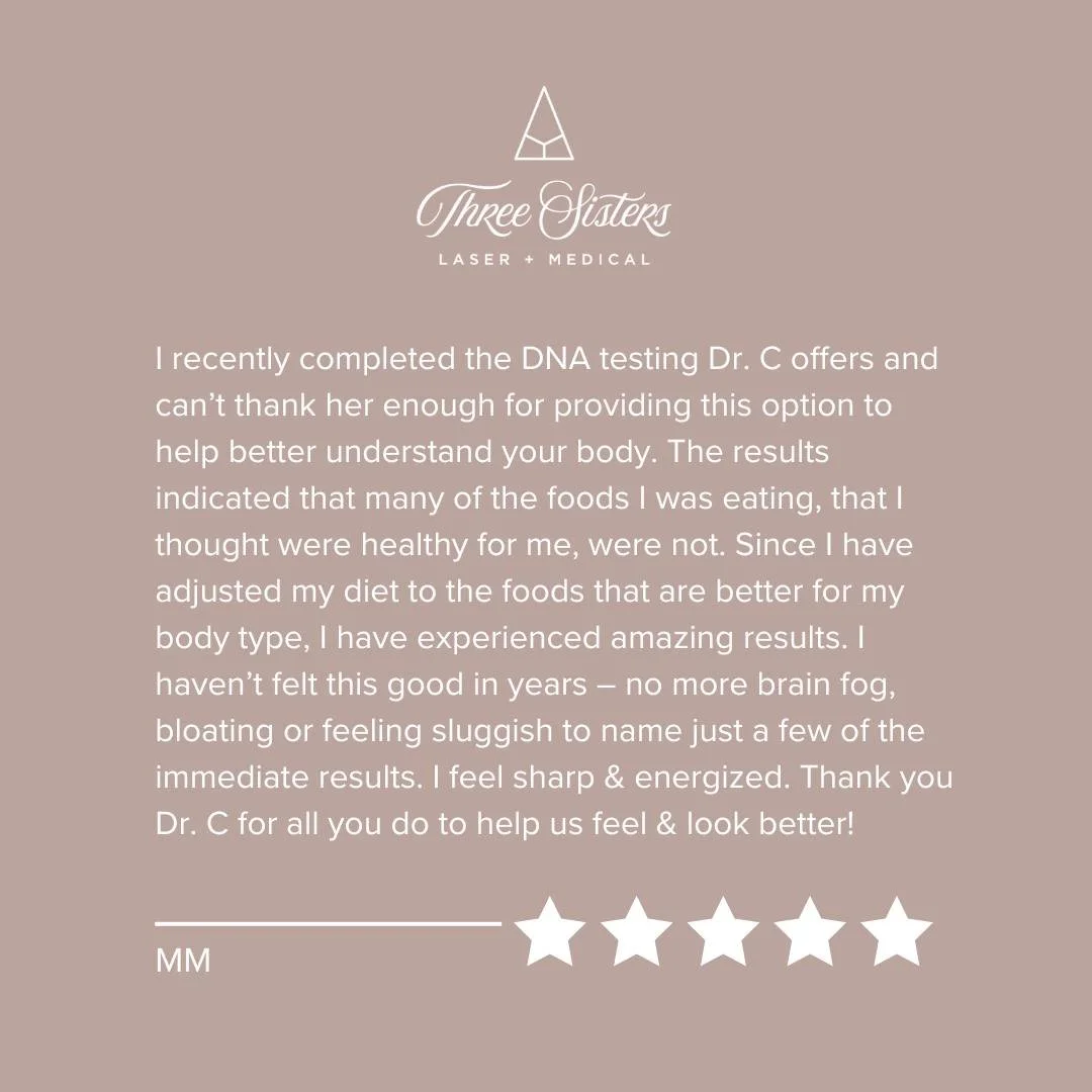 Your DNA is unique to you. And a DNA analysis provides a precise biological roadmap to help you become the healthiest you, without the guesswork. 

DNA testing, combined with Dr Constantin&rsquo;s expert knowledge, will help you make informed decisio