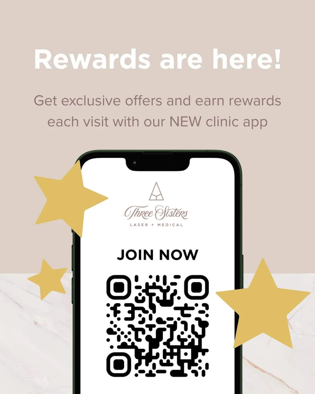✨ We&rsquo;re excited to introduce our new Clinic Rewards App! ✨ - link in bio

Earn rewards with every visit and unlock exclusive offers&mdash;plus, enjoy $25 off any service just for signing up! 

Have questions? Send us a message or ask during you