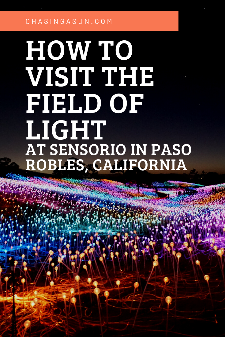 如何参观位于加州帕索罗伯斯的森索里奥光场——追逐太阳188金宝搏体育博彩