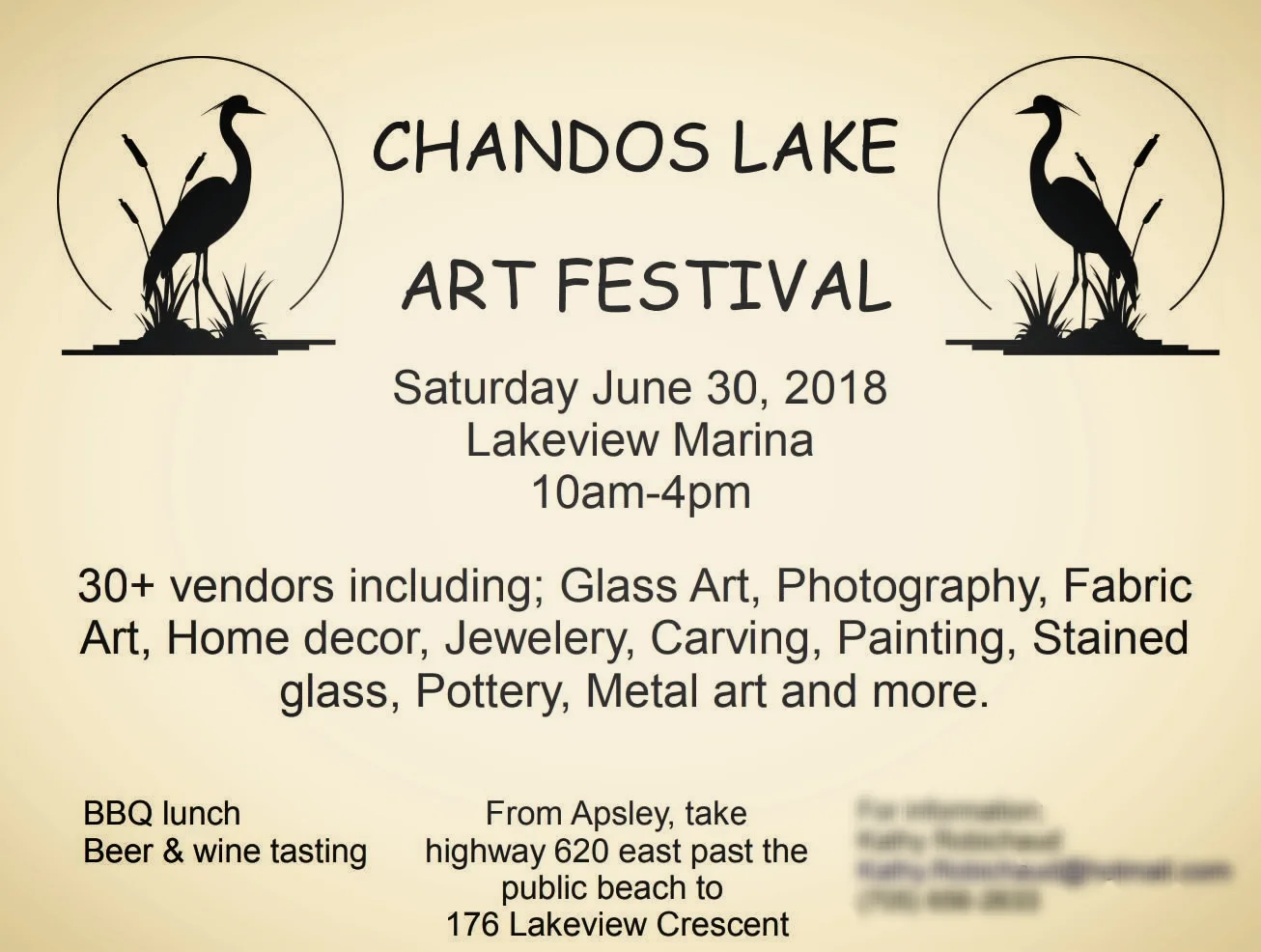 Upcoming Market by the cottage ! Great to be local !