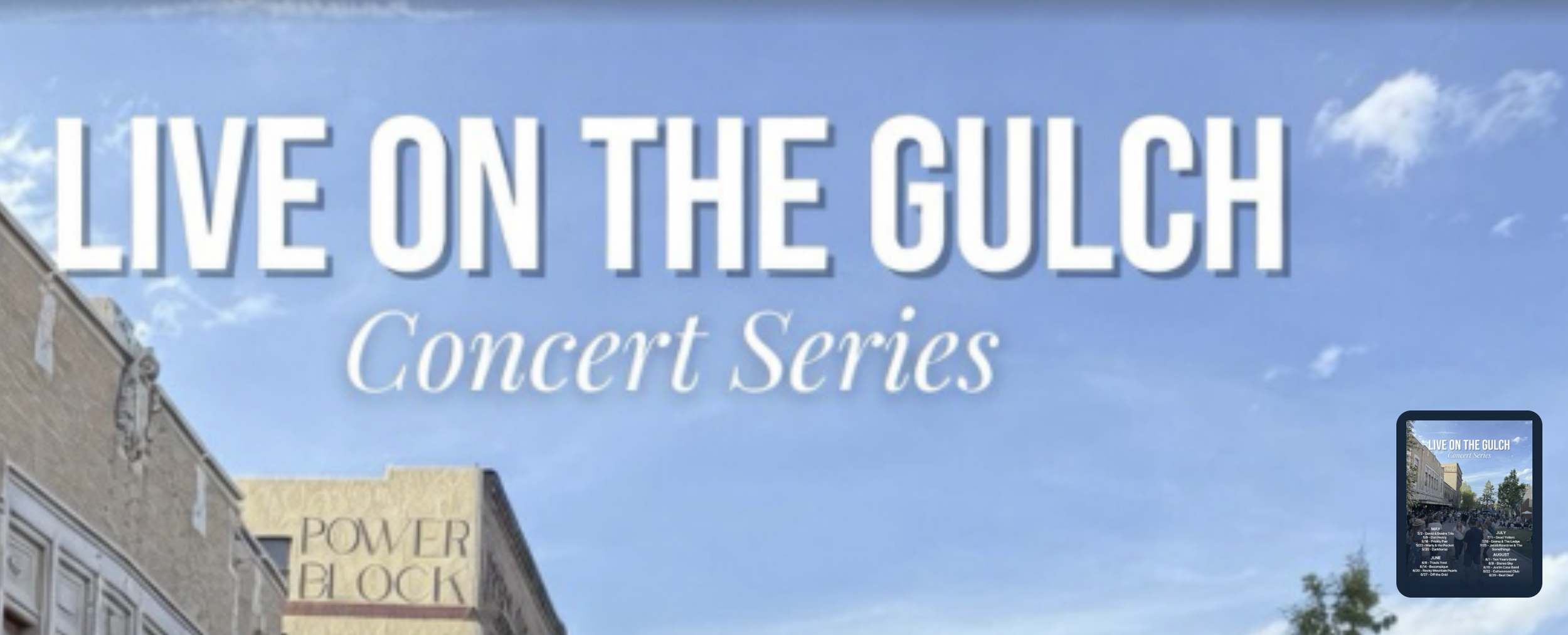 Registration Event with Just for the Helena of It and Live on the Gulch