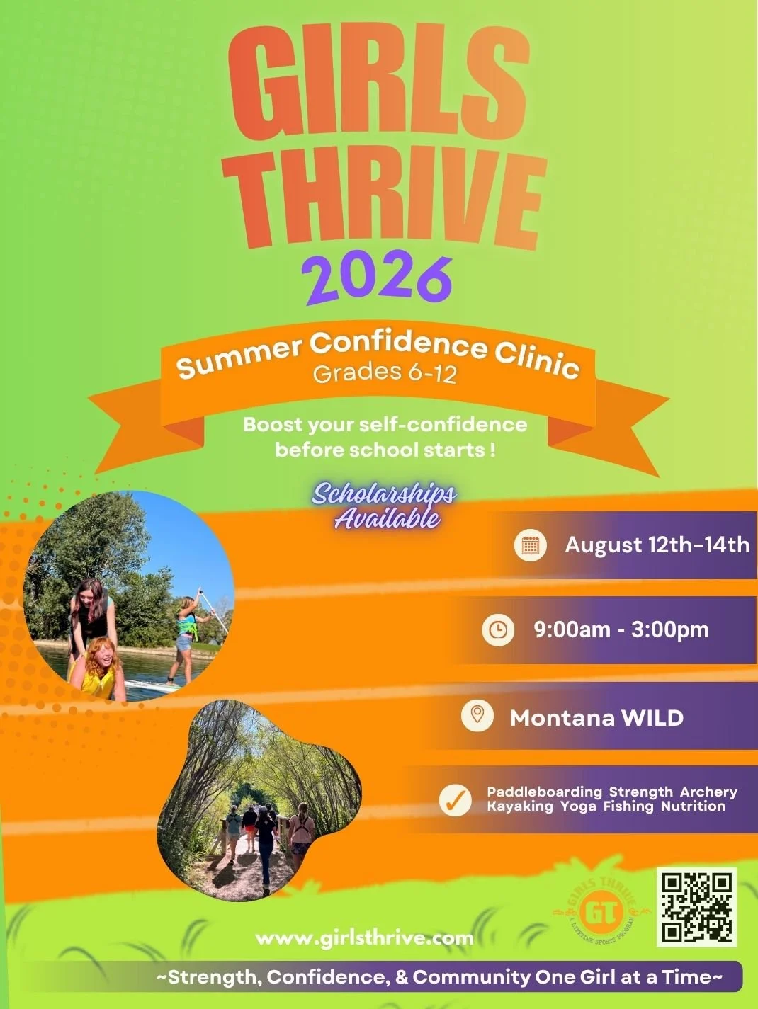 Summer Confidence Clinic