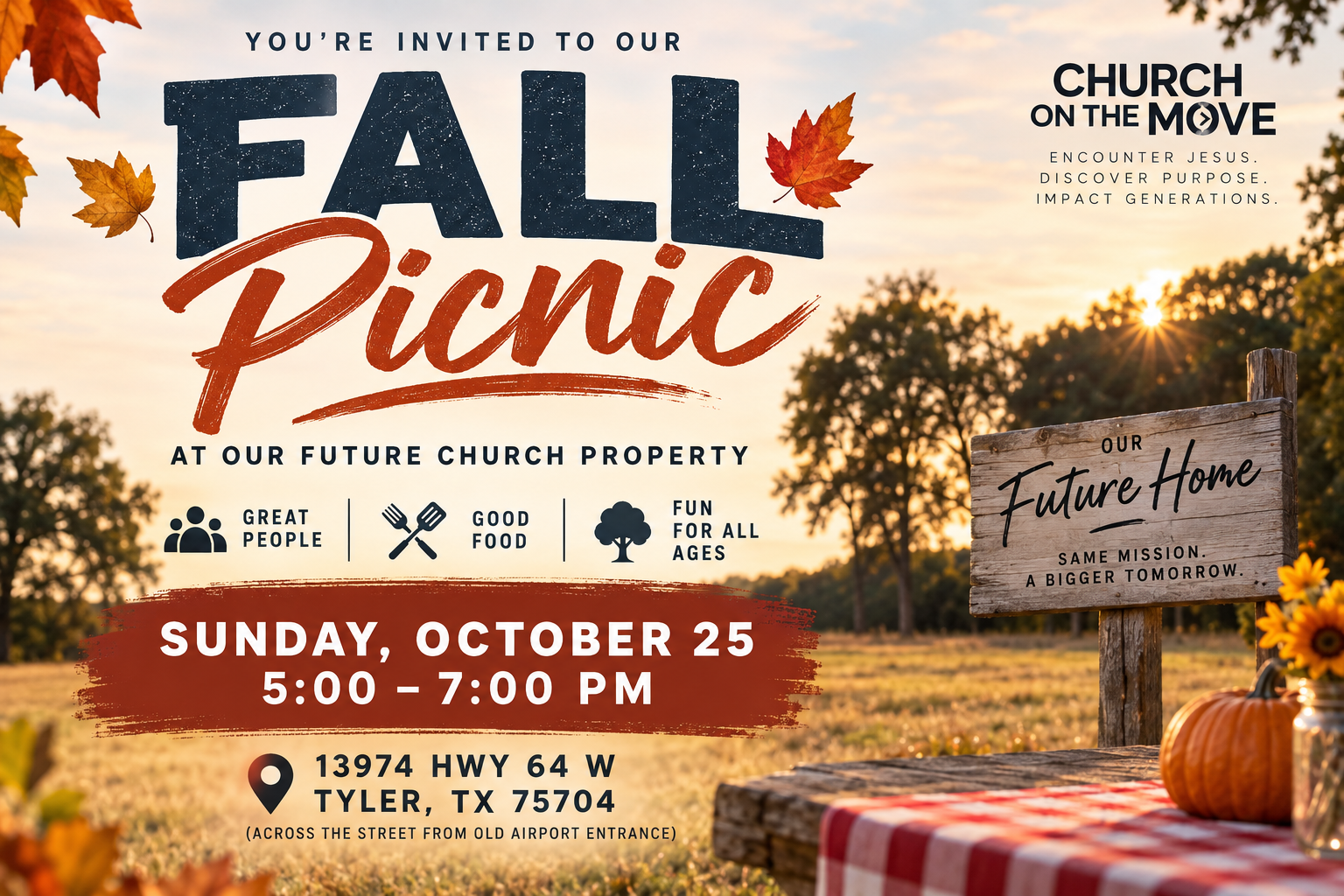 COTM FALL PICNIC