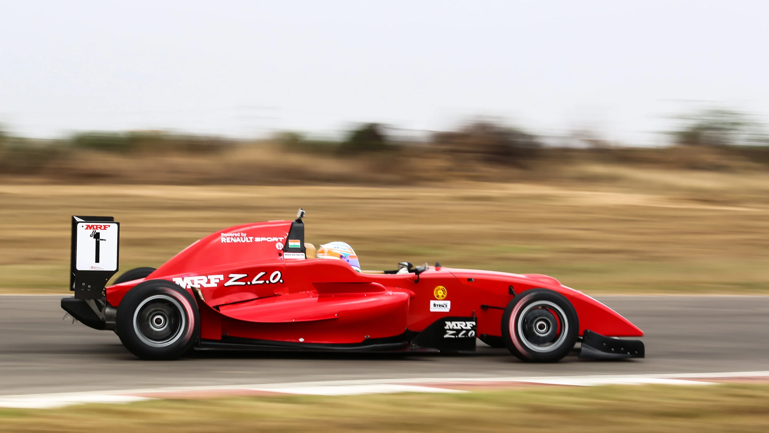 When Narain karthikeyan took on the track in Chennai.