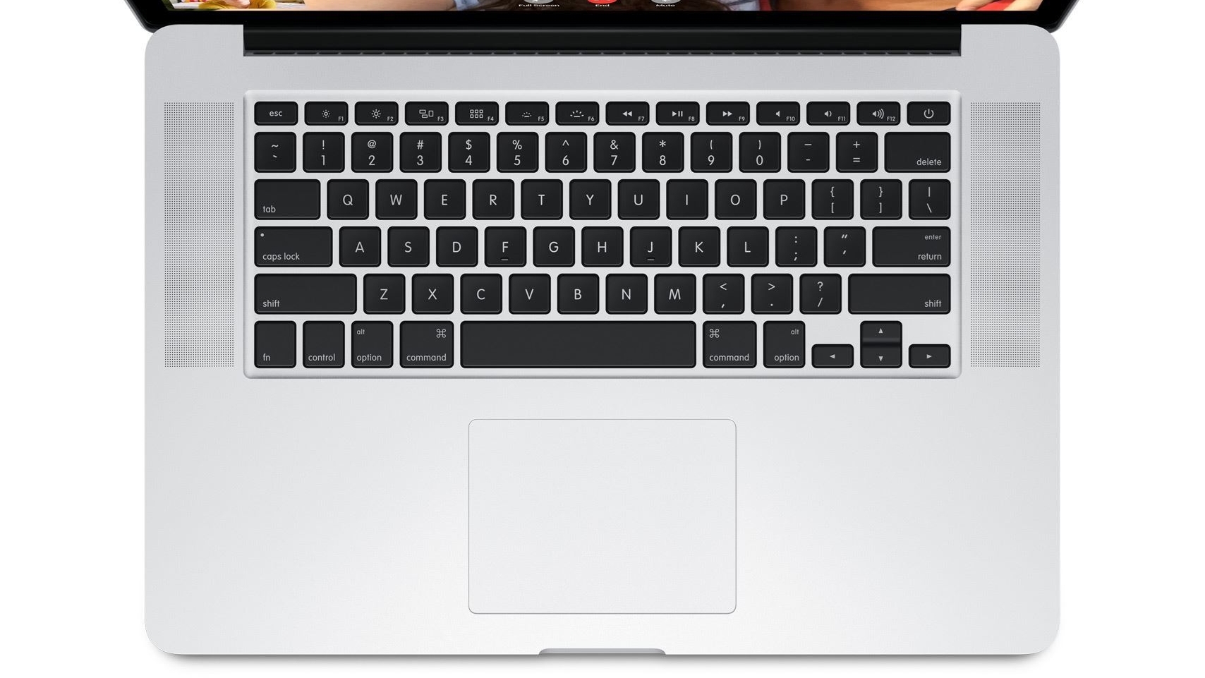 The 2015 edition with standard keyboard 