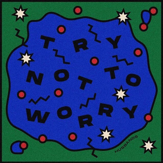 @meinhass_archives made an absolutely beautiful alternate cover for &ldquo;Try Not to Worry.&rdquo;