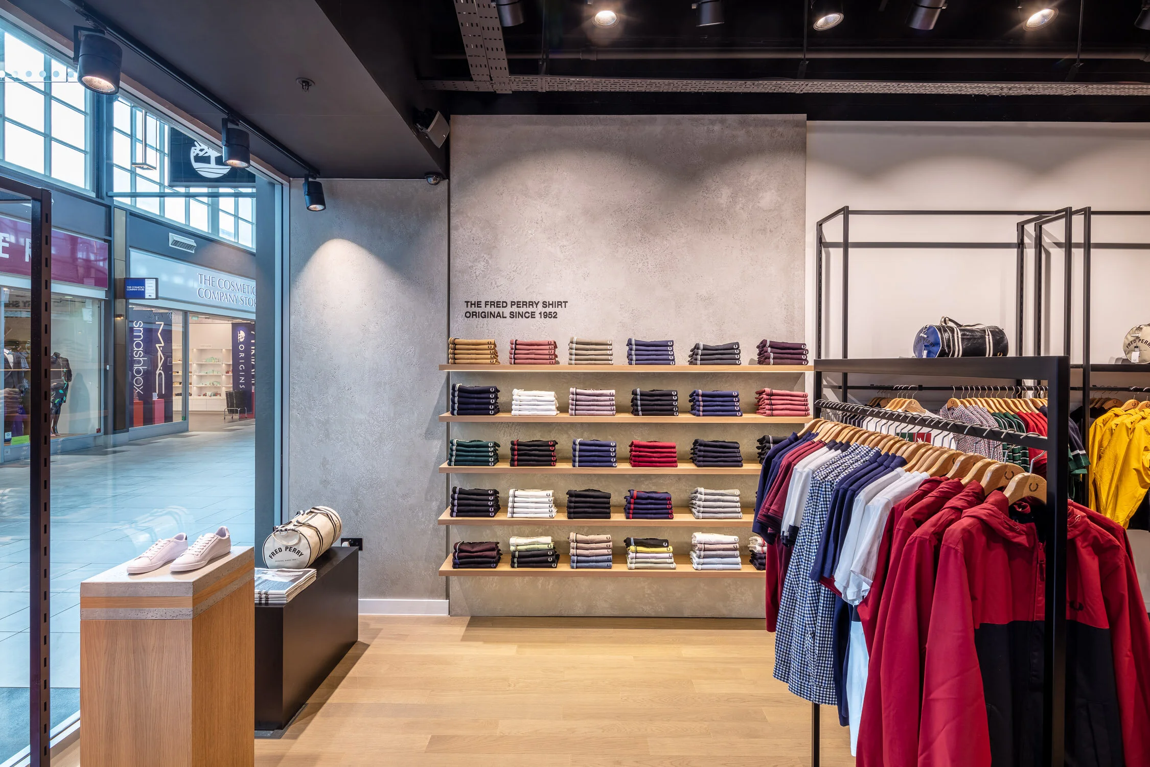Retail Interior Photography for Fred Perry