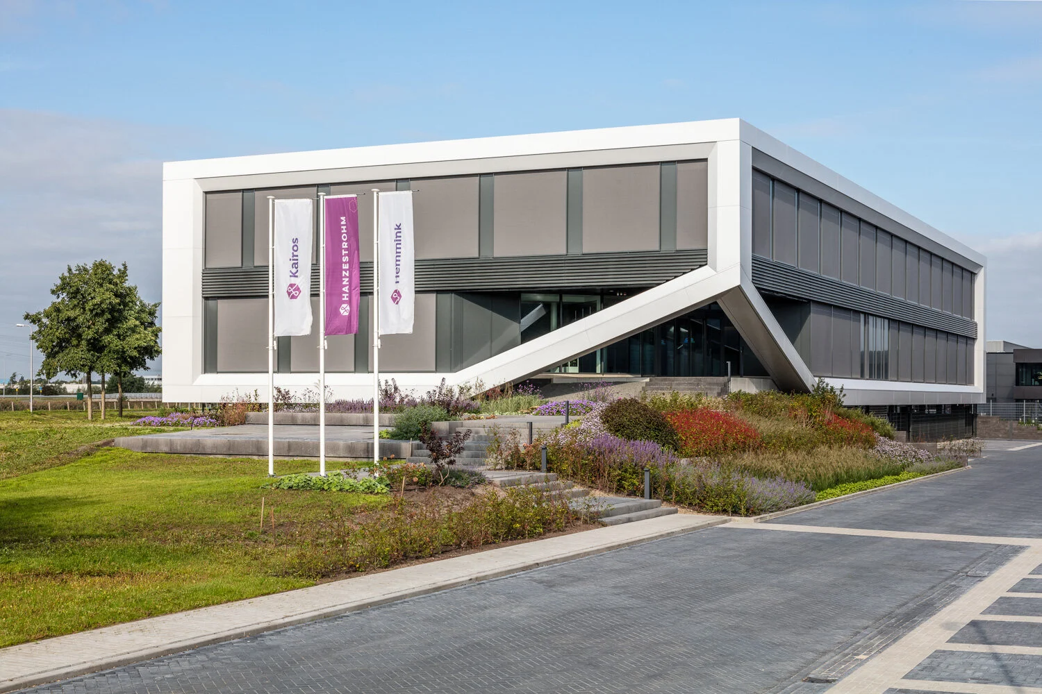 Architectural photography office building