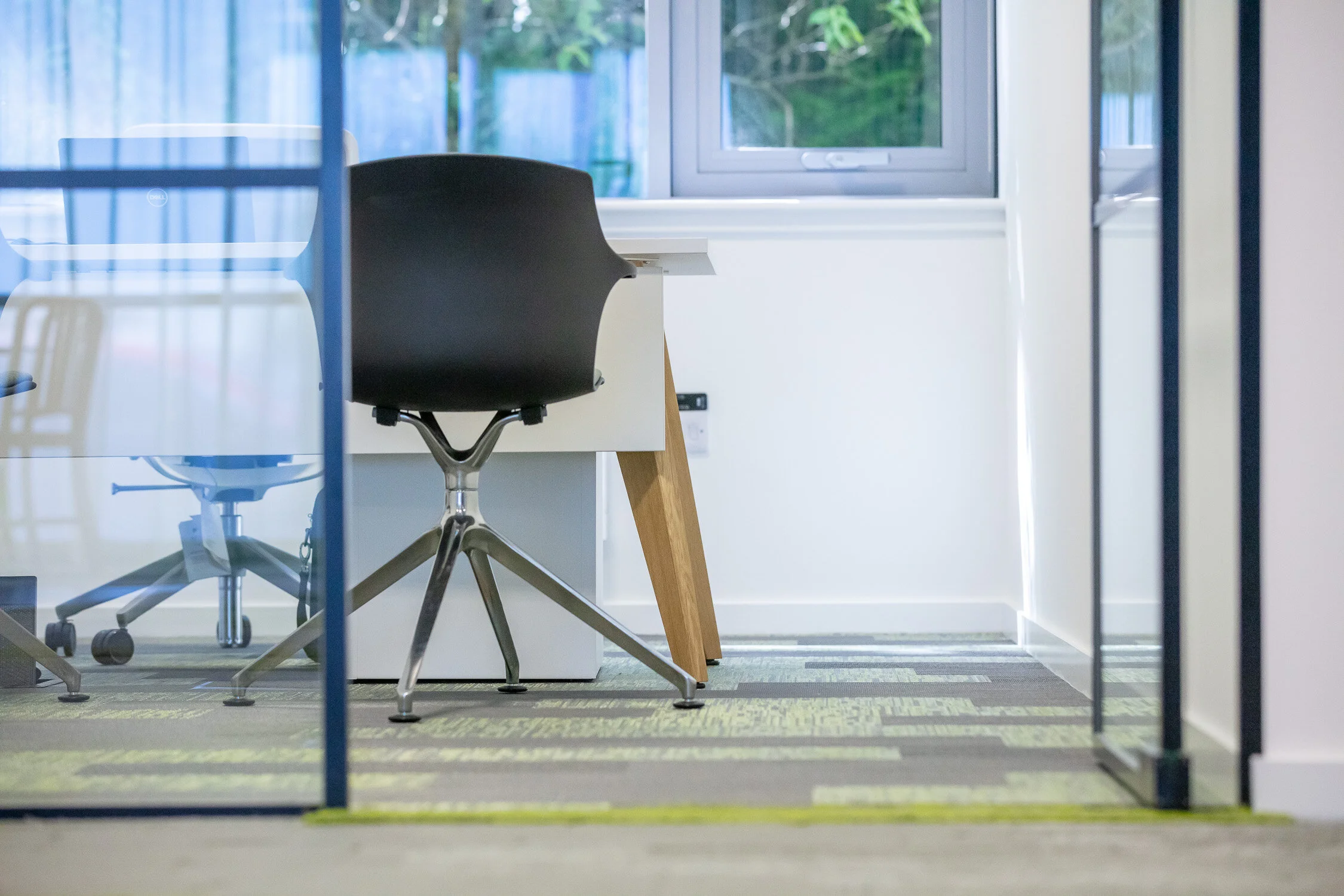 Interiordesign with home styling at work