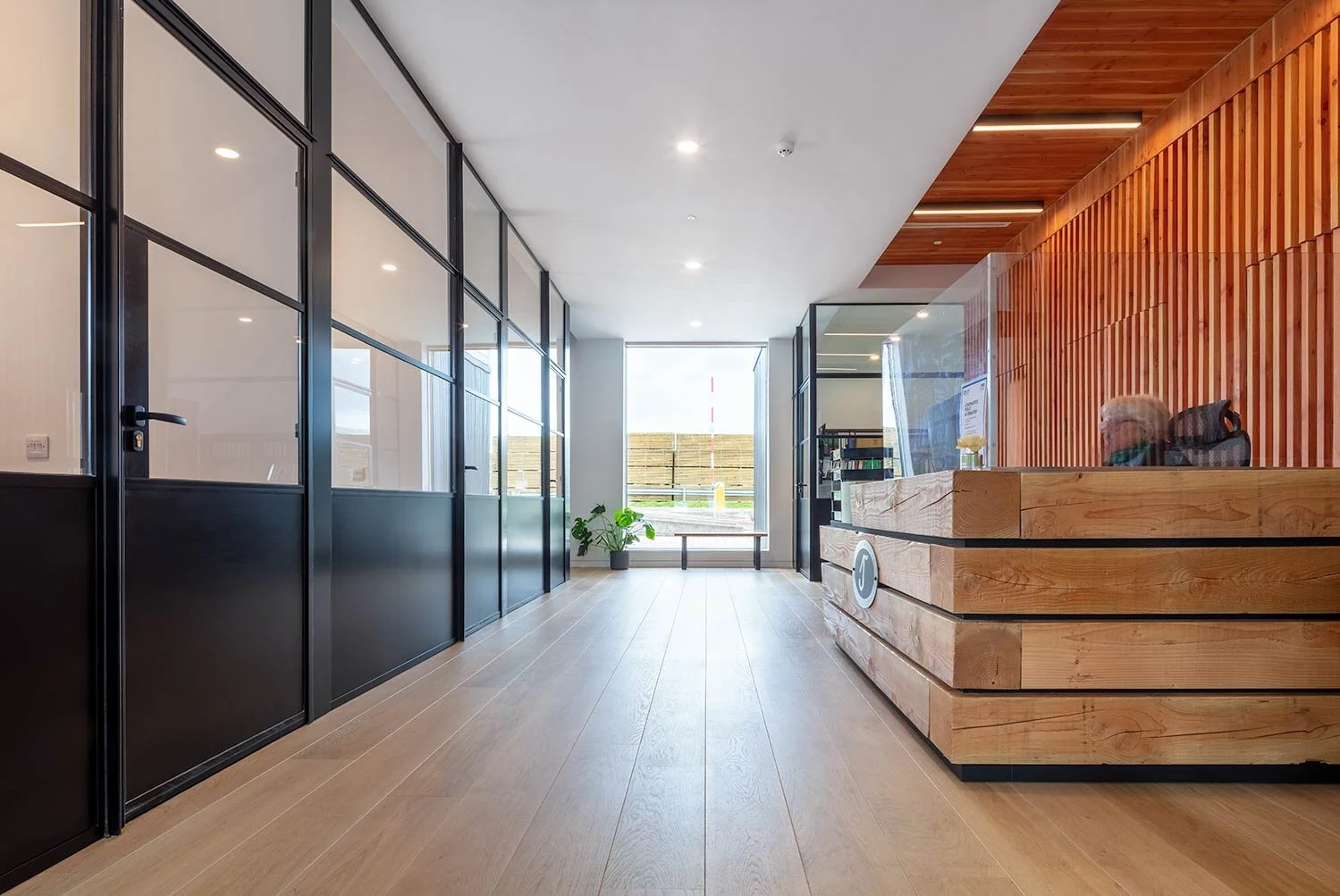 Custom build reception desk