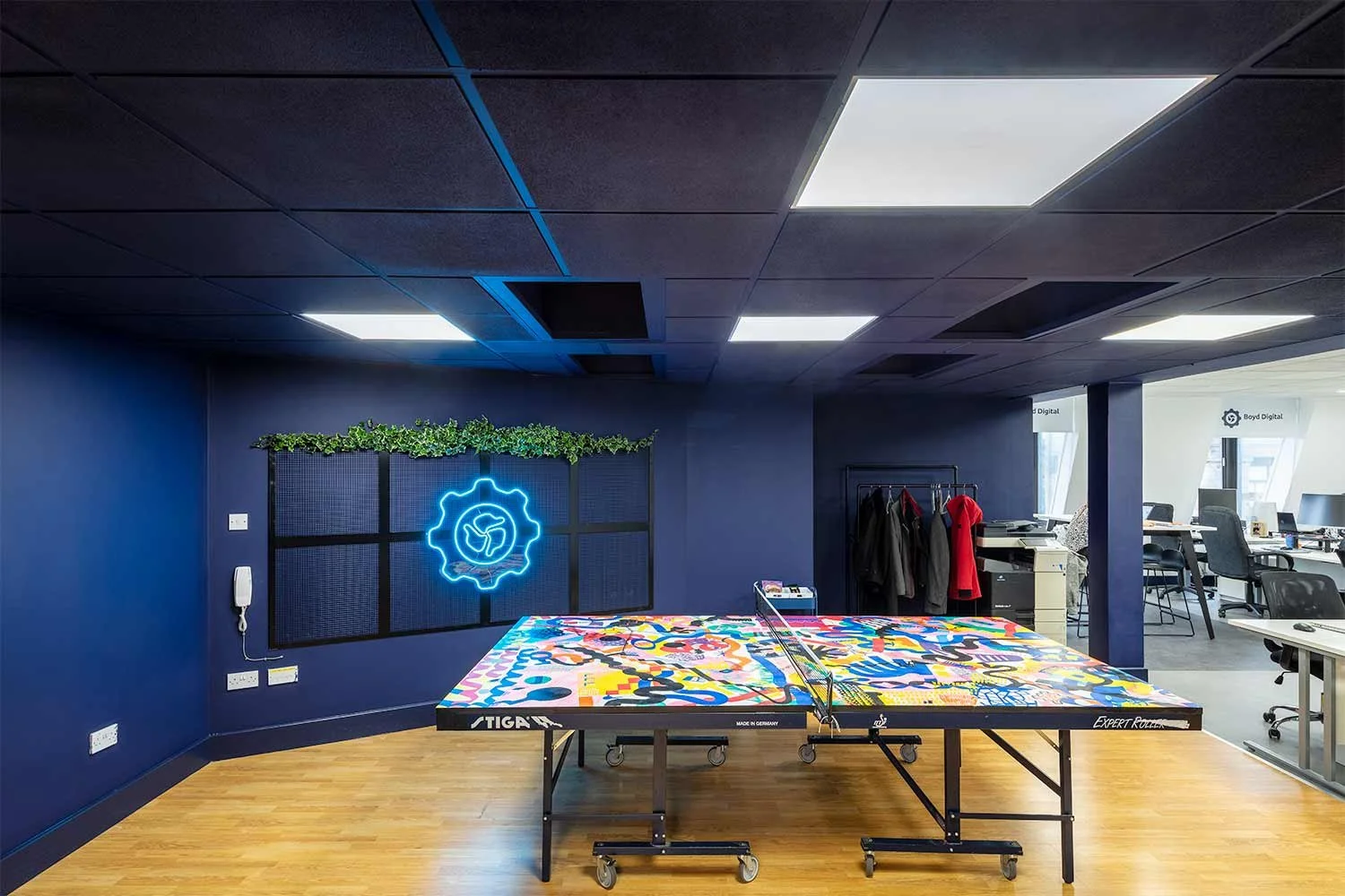 Interior revamp Boyd Digital Glasgow