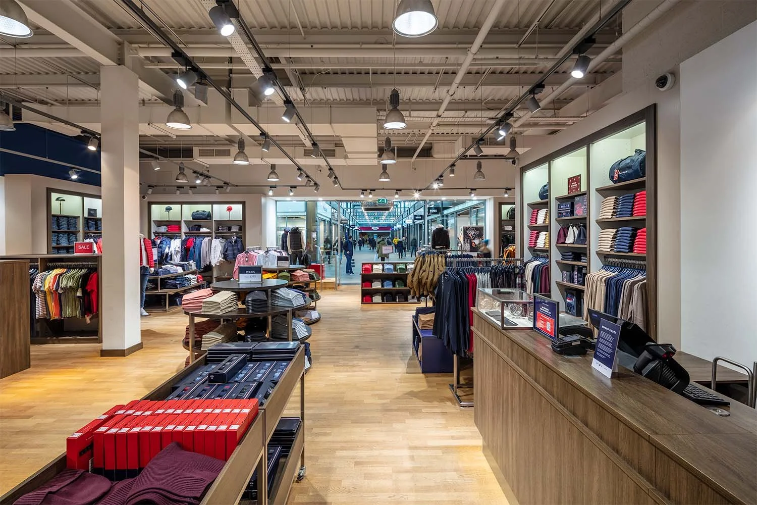 Retail interior design photography Livingston, Edinburgh