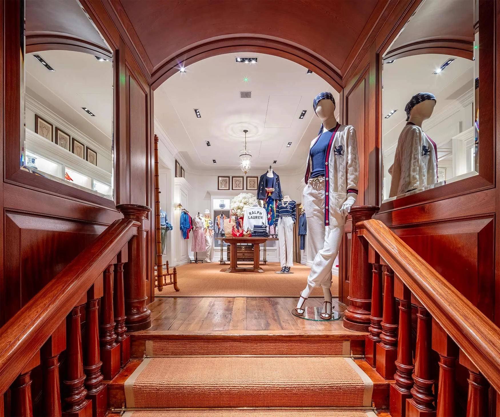 Retail interior architecture Ralph Lauren Glasgow