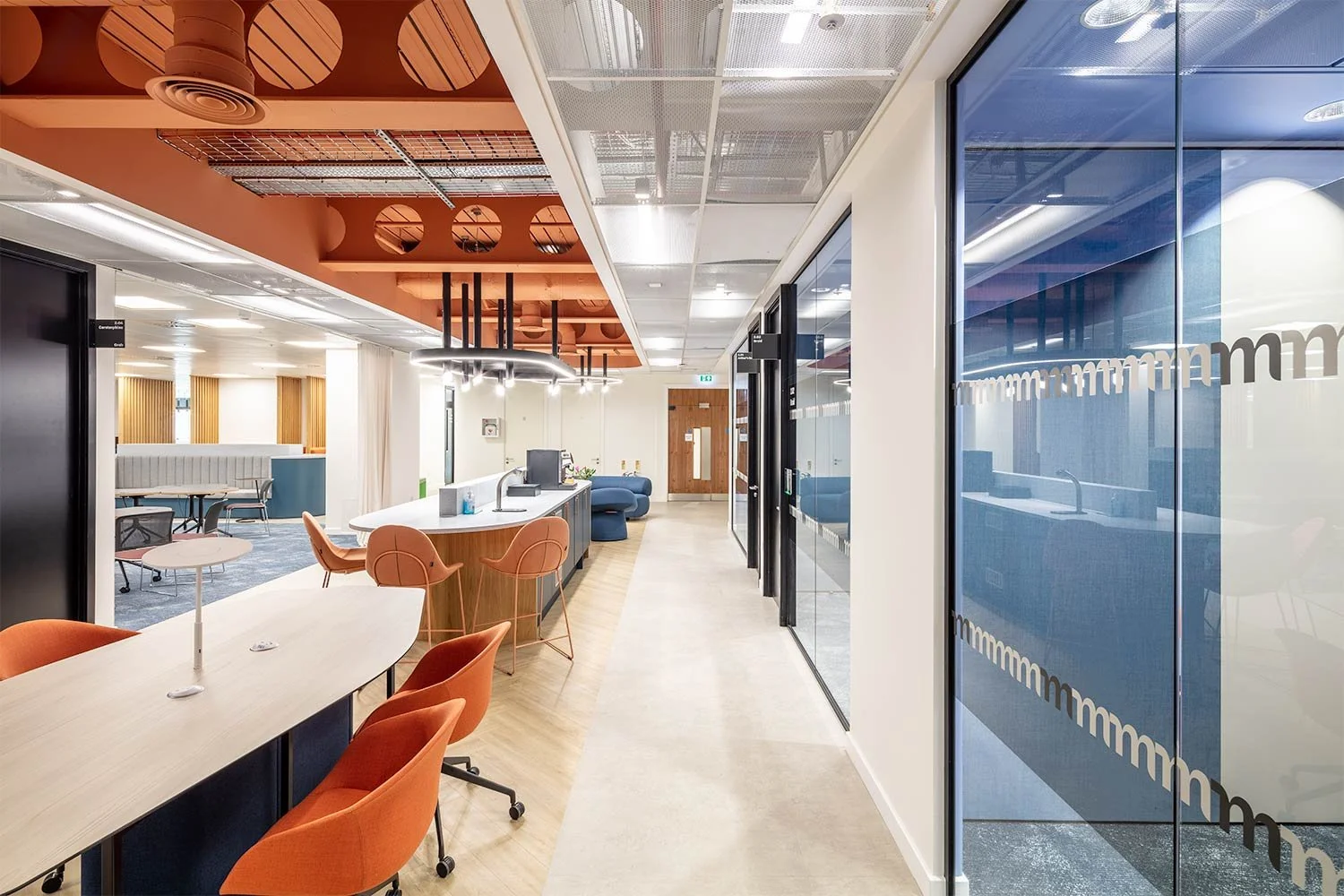 Interior architectural photography at Mazars in Edinburgh