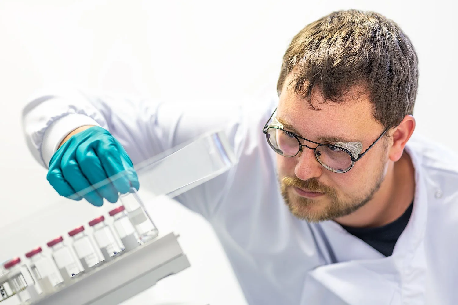 Industrial laboratory photographer