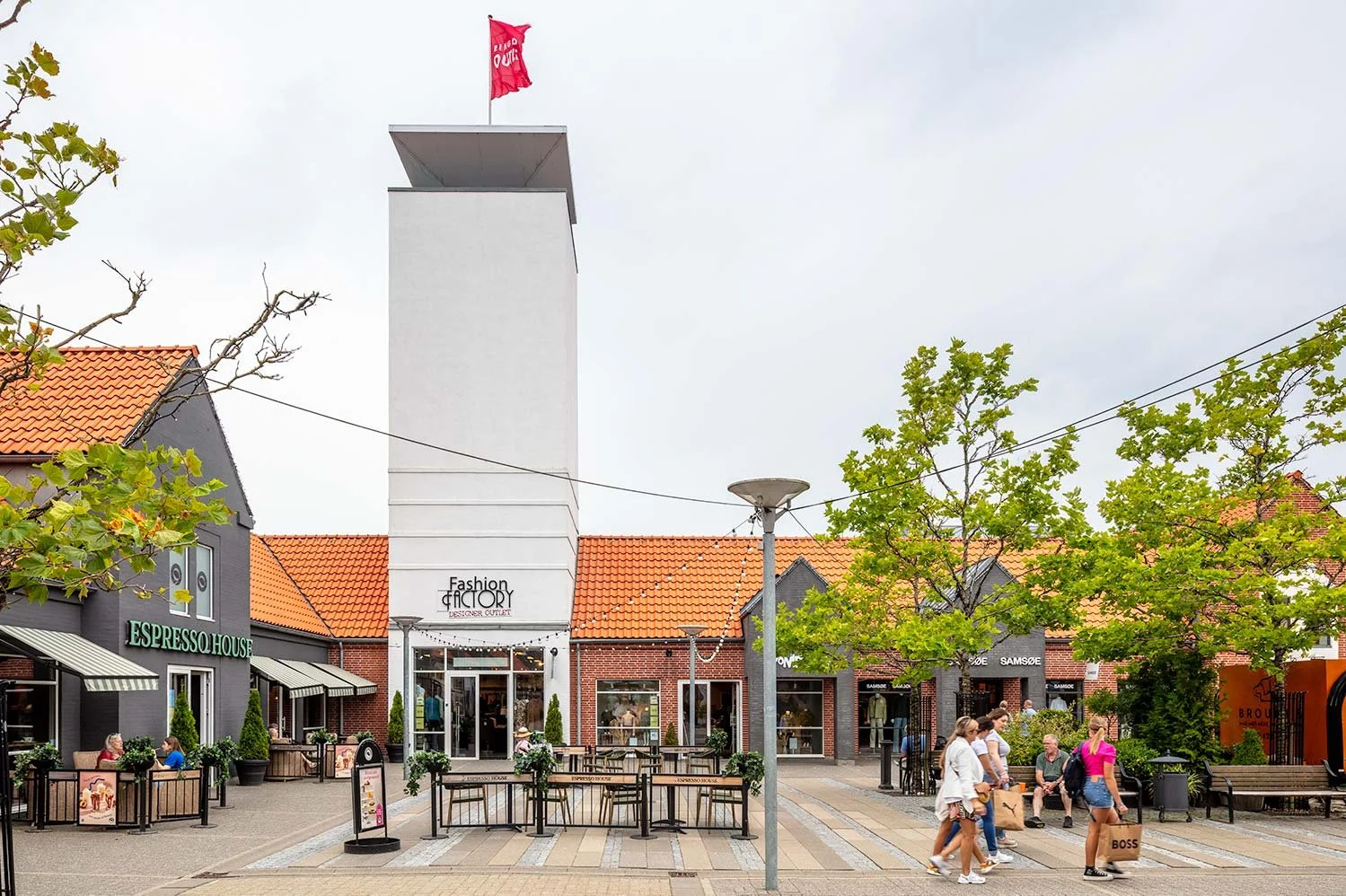 Commercial real estate photography Ringsted Outlet