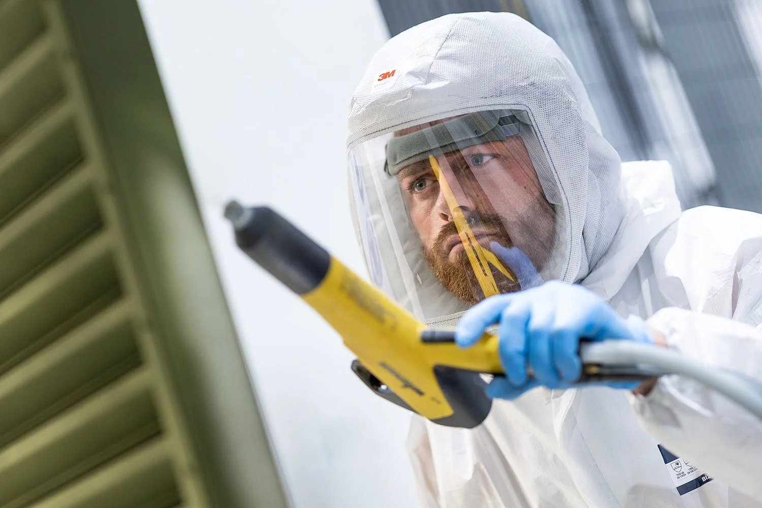 Industrial photography for the image bank of Steel Door Manufacturer @metador_steel in Middlesbrough. Metador leads innovation in steel doors and provides installers, contractors, and specifiers with strong, reliable, and bespoke doorsets that enhanc