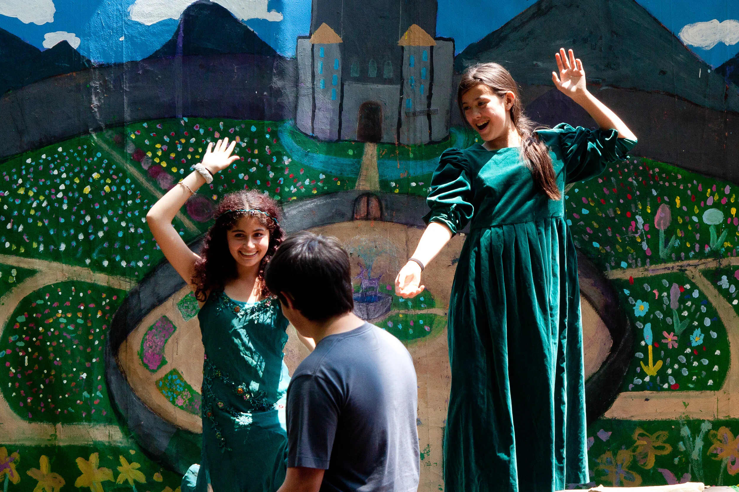 Indigo in the Blue Rock 7/8 grade play, 2013