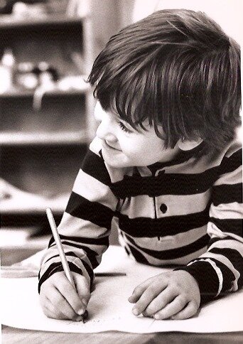 Abe in second grade - 1988