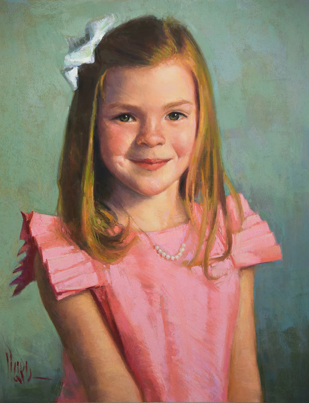 Hazel, pastel 17x14"