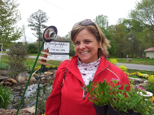 Finding treasures on nursery tour – Lorene Phelps