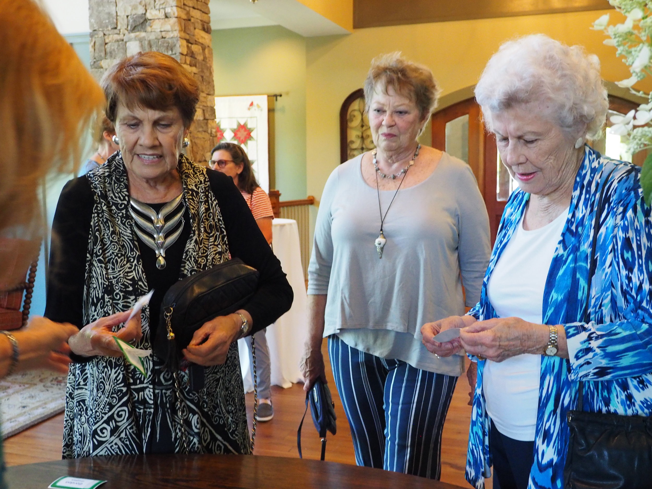 Donna Wright, Erika Jaskiewicz and Vida Andersen