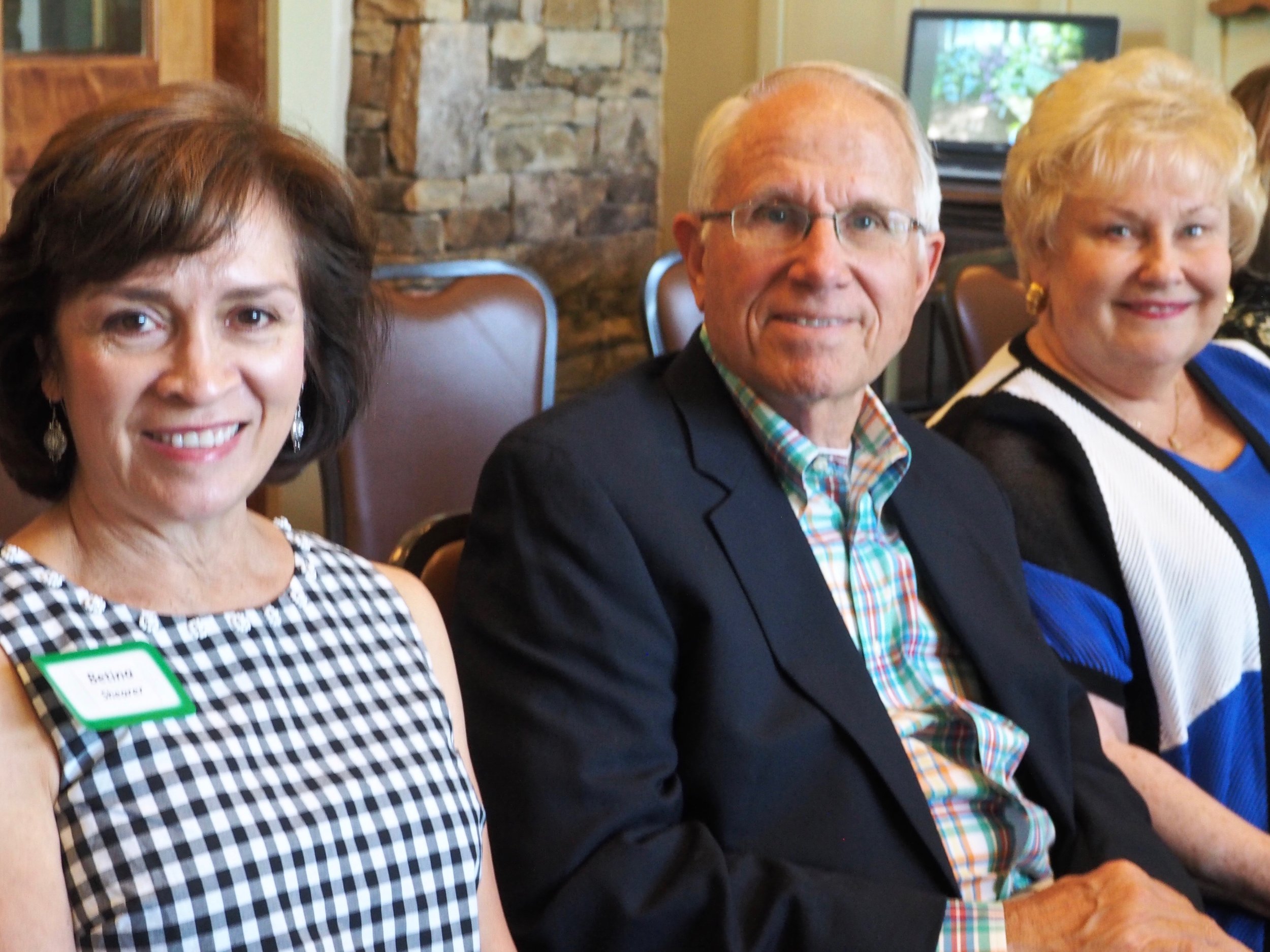 Betina Shearer and Glen and Linda Coffman