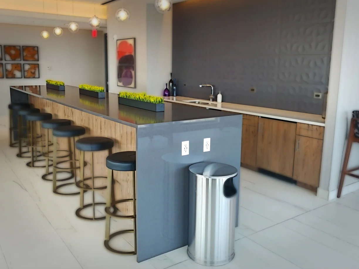 Contemporary Kitchen Remodel in Oak Park, IL by MGM Stone Fabrication — Project 1 project photo