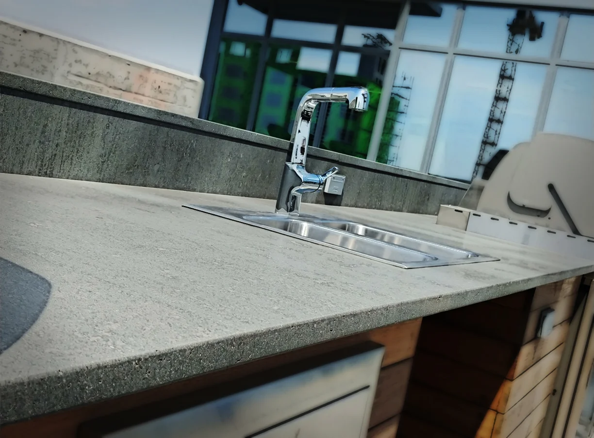 Contemporary Kitchen Remodel in Oak Park, IL by MGM Stone Fabrication — Project 1 project photo 4