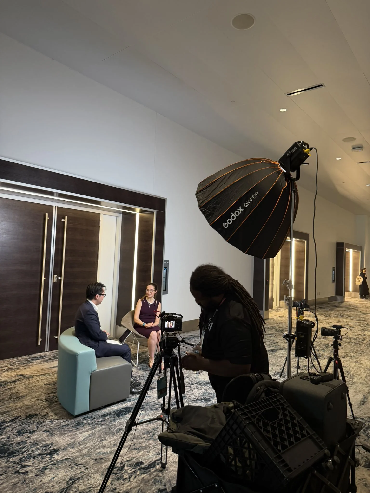Muriel Médard, Optimum interview with David Lin