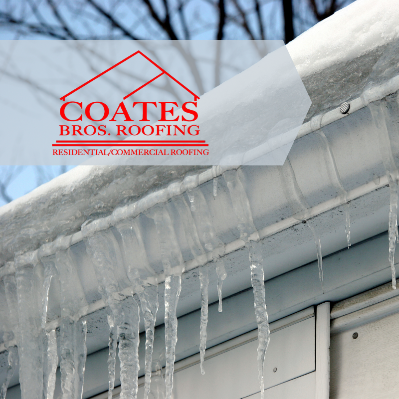 Coates Bros. Roofing Explains the Top 3 Signs of Winter Roof Damage to look out for