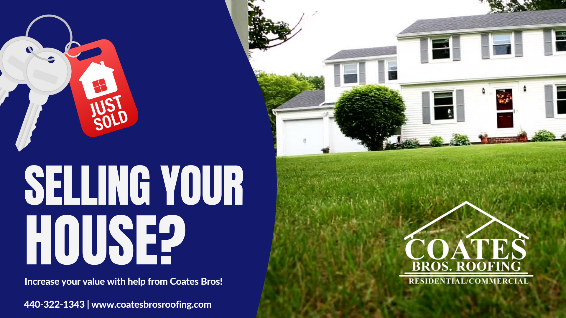 2 Tips to Sell Your House from Residential Contracting Experts at Coates Bros Roofing