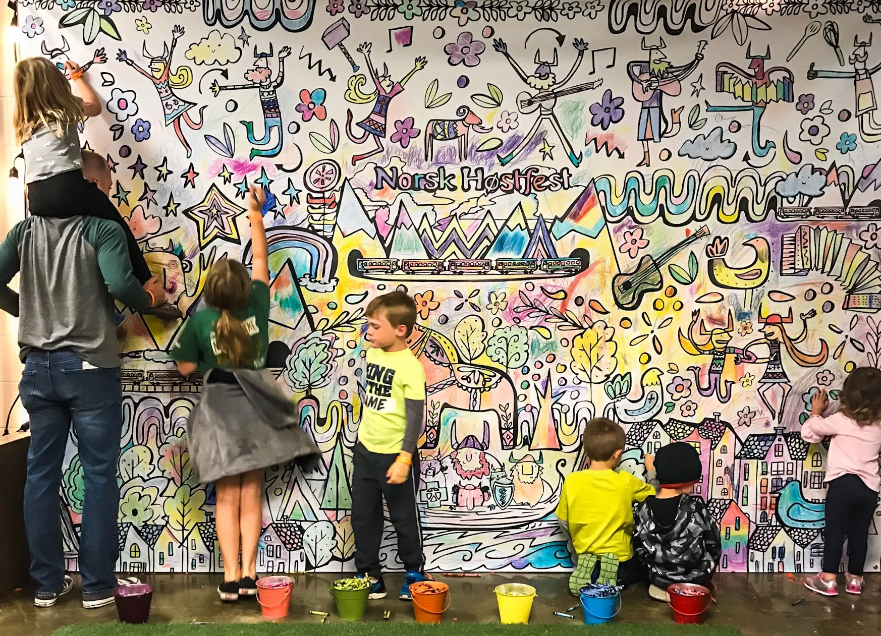 Printable Color Wall Coloring Walls — The Little Why Not? Publishing House