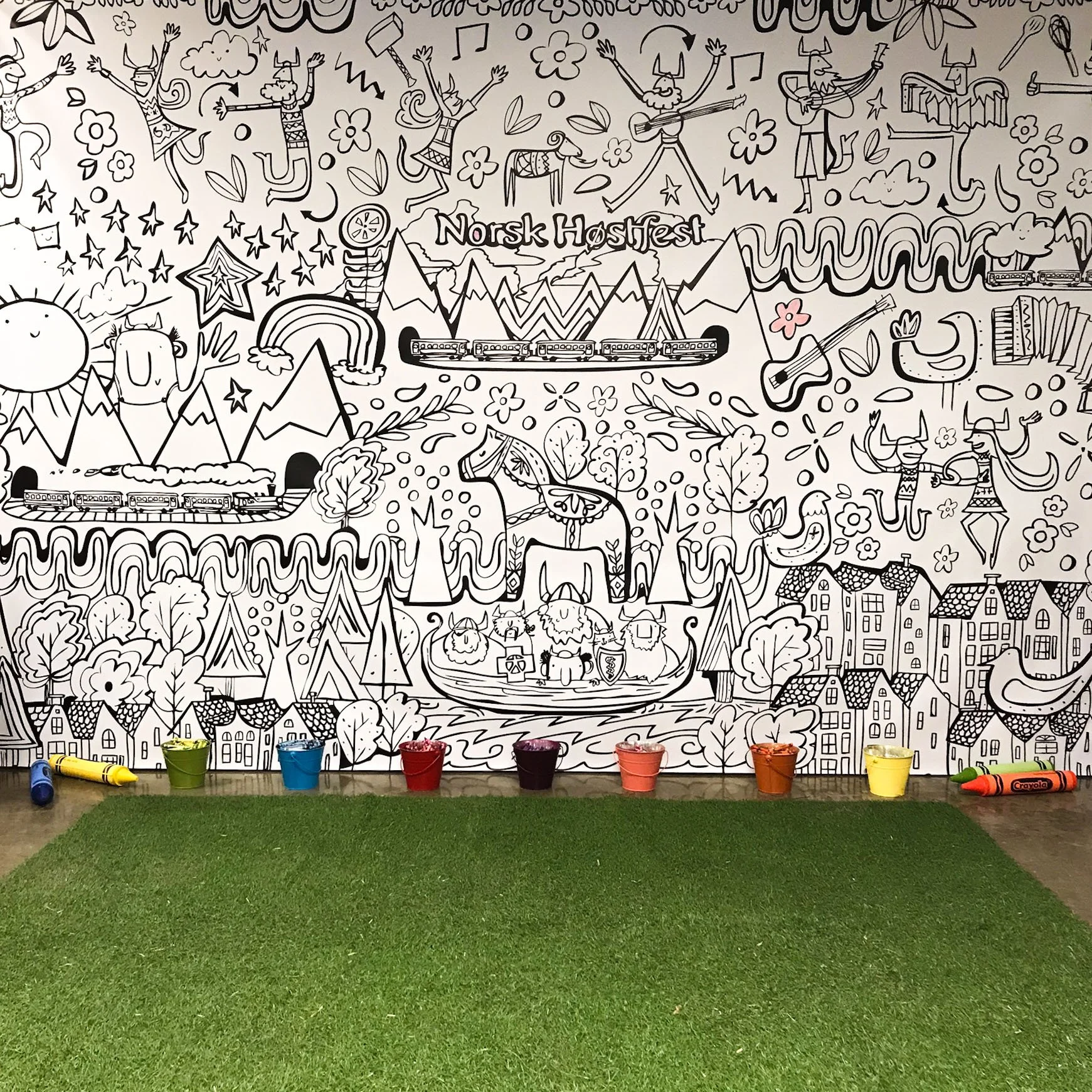 Printable Color Wall Coloring Walls — The Little Why Not? Publishing House