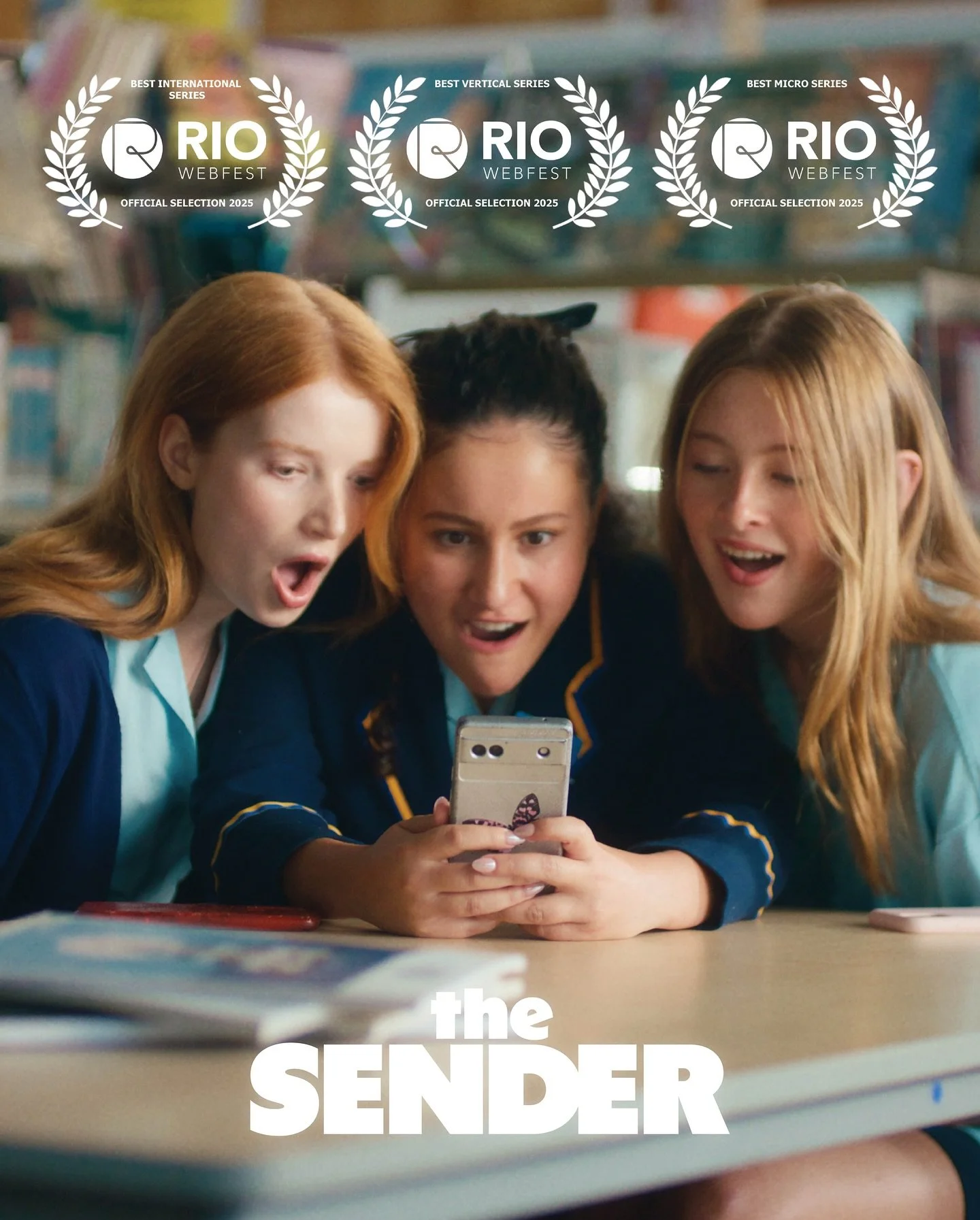 From rashuns to Rio?! 🇧🇷🤭

@thesendernz world tour continues at @riowebfest - nominated 3 awards:

🌎 Best International Series 
📲 Best Vertical Series 
💅 Best Micro Series

Obrigado!