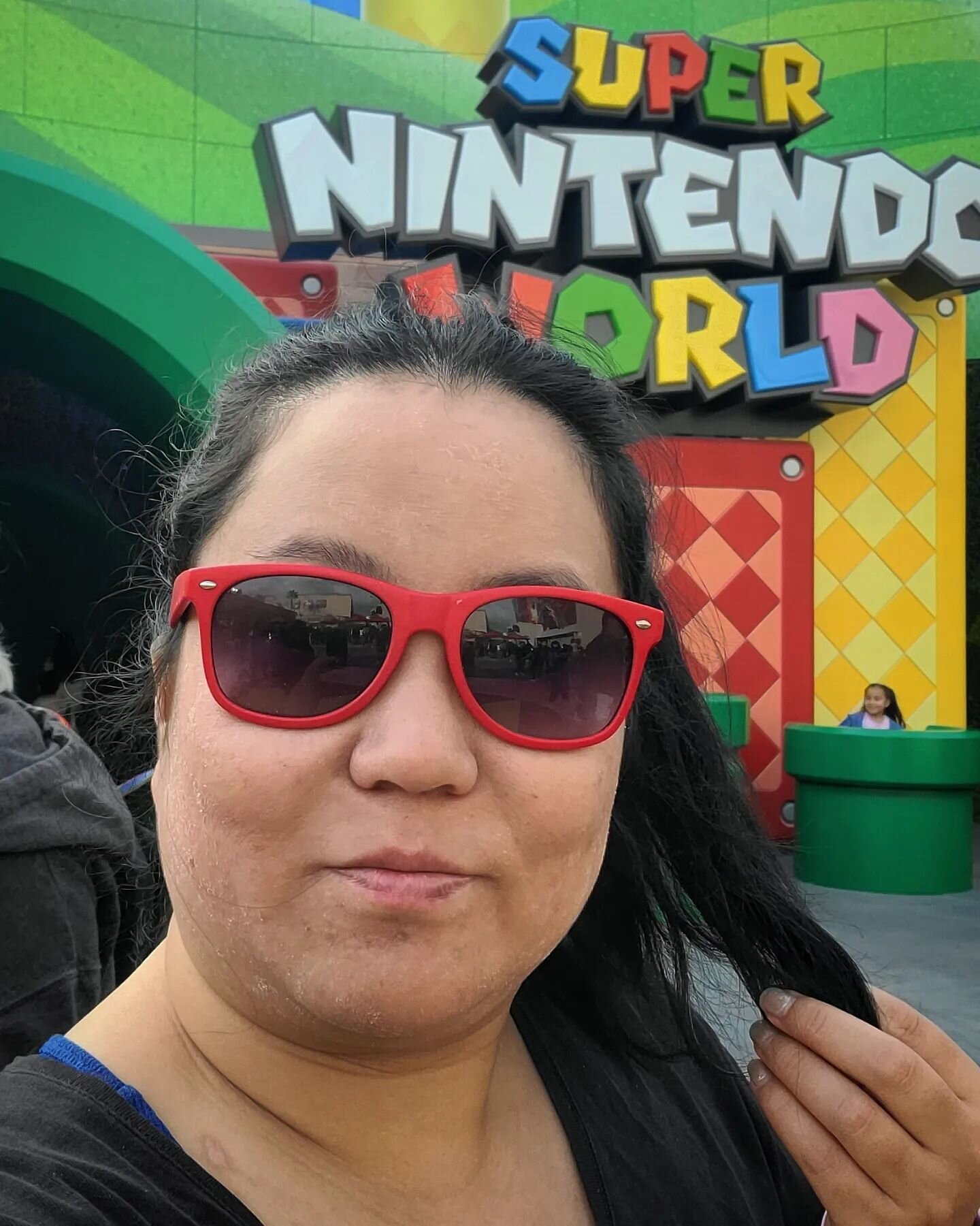 New section is small but cute! The Mario Kart ride is really fun tho. Best way to pass the time while waiting for my red-eye back to NYC #supernintendoworld #universalstudioshollywood #marioworld