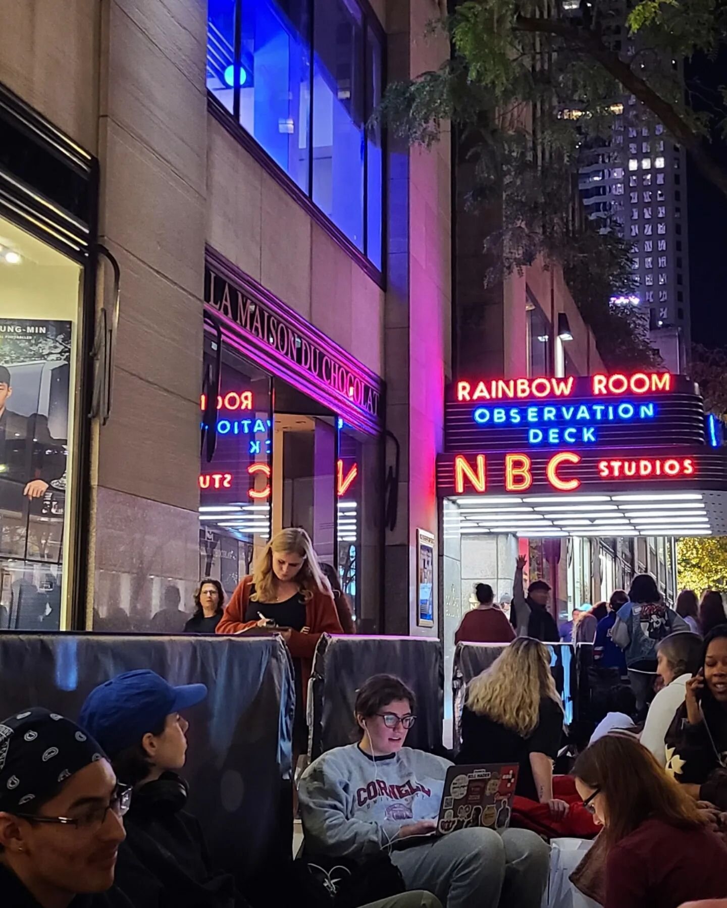 It's been a few adventureless birthdays since the pandemic started, but this year, I spent my birthday camped out overnight on the sidewalk for SNL standby tickets. Got in to see the live show with Megan Thee Stallion double headlining as both host a