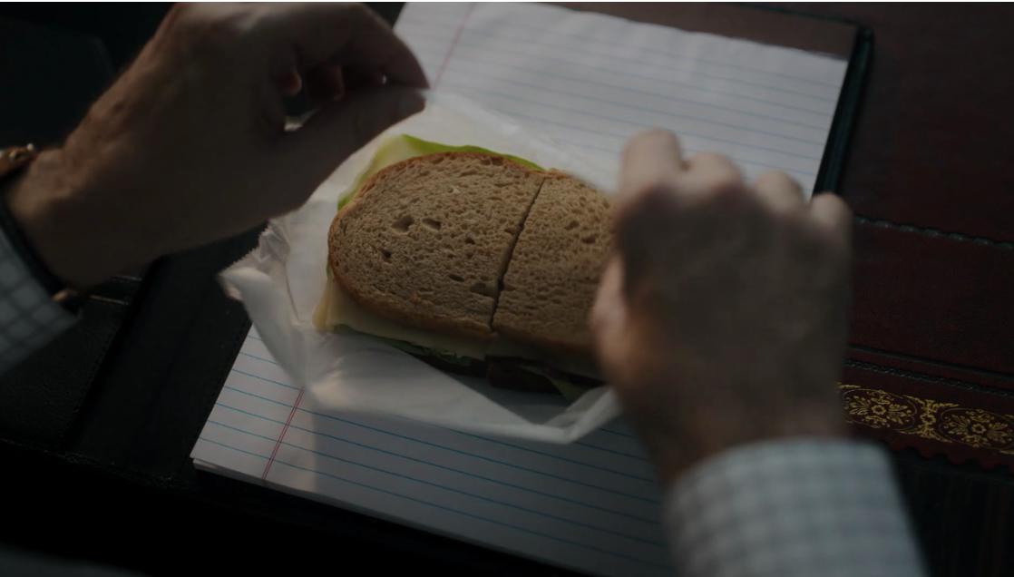 We always thought of Chuck as more of a white bread kind of guy…This is a character development worth noting. Perhaps he’s trying to shed those extra pounds he gained while wallowing in the decimation of his career.