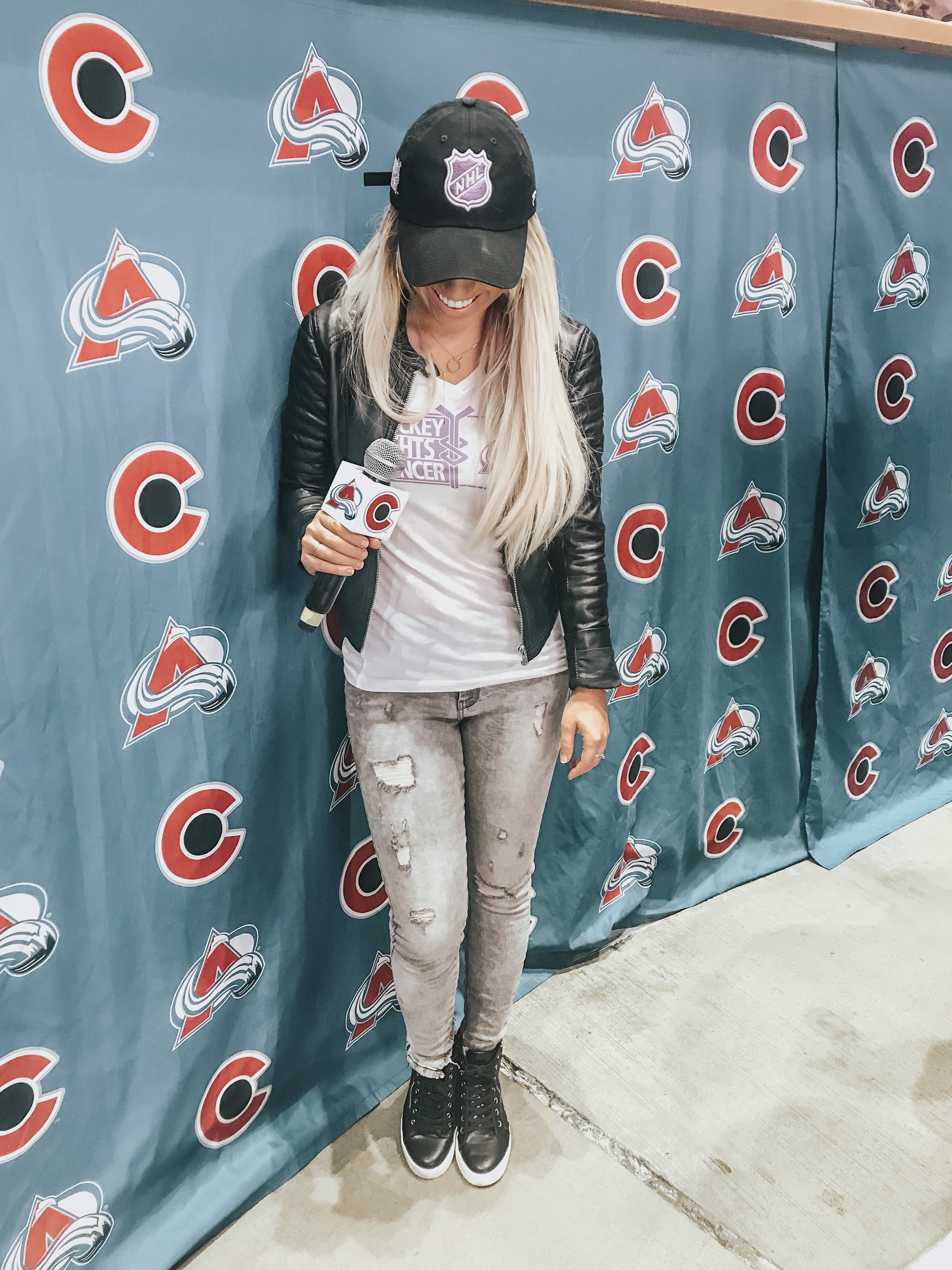 Game Night Outfit - Caps v. Avs - 11/16/18