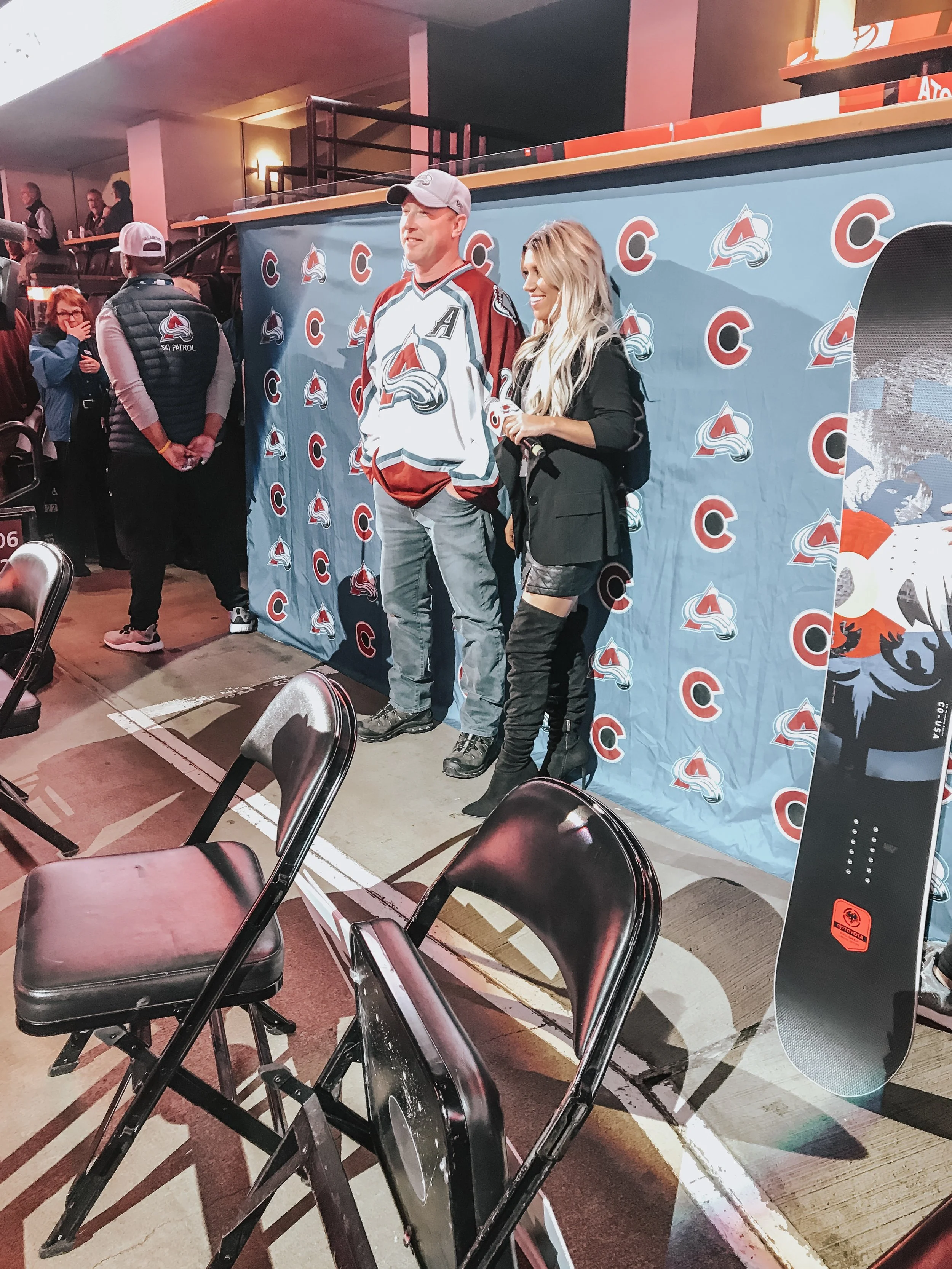 Game Night Outfit - Islanders v. Avs - 12/17/18