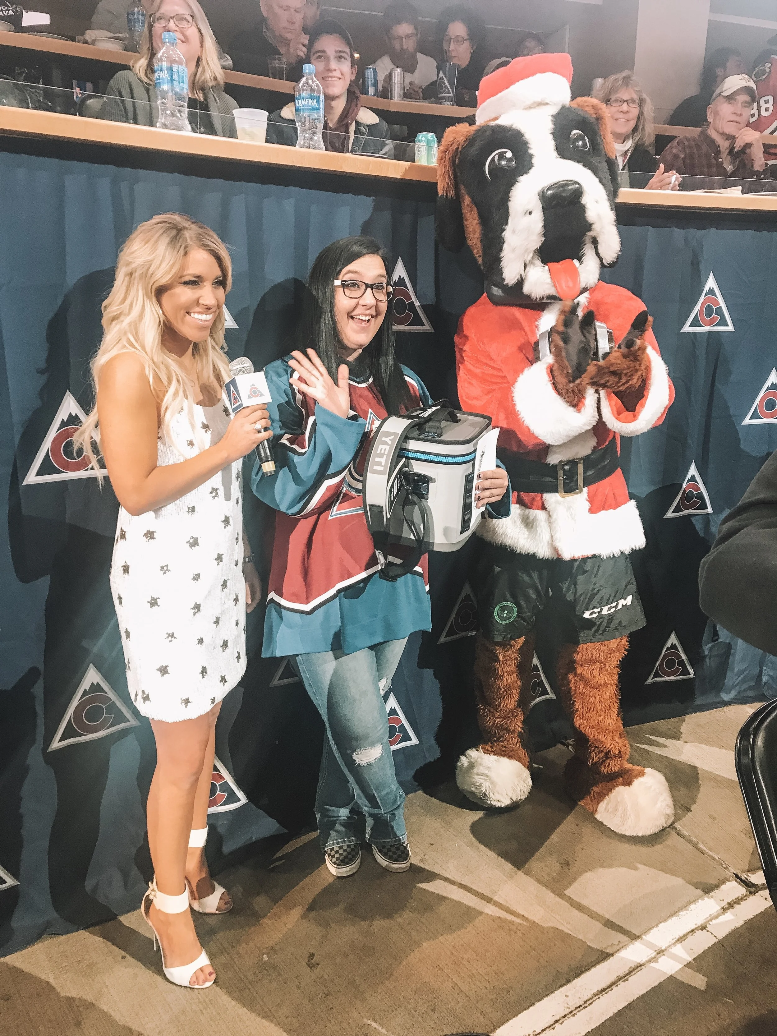 Game Night Outfit - Blackhawks v. Avs - 12/21/18