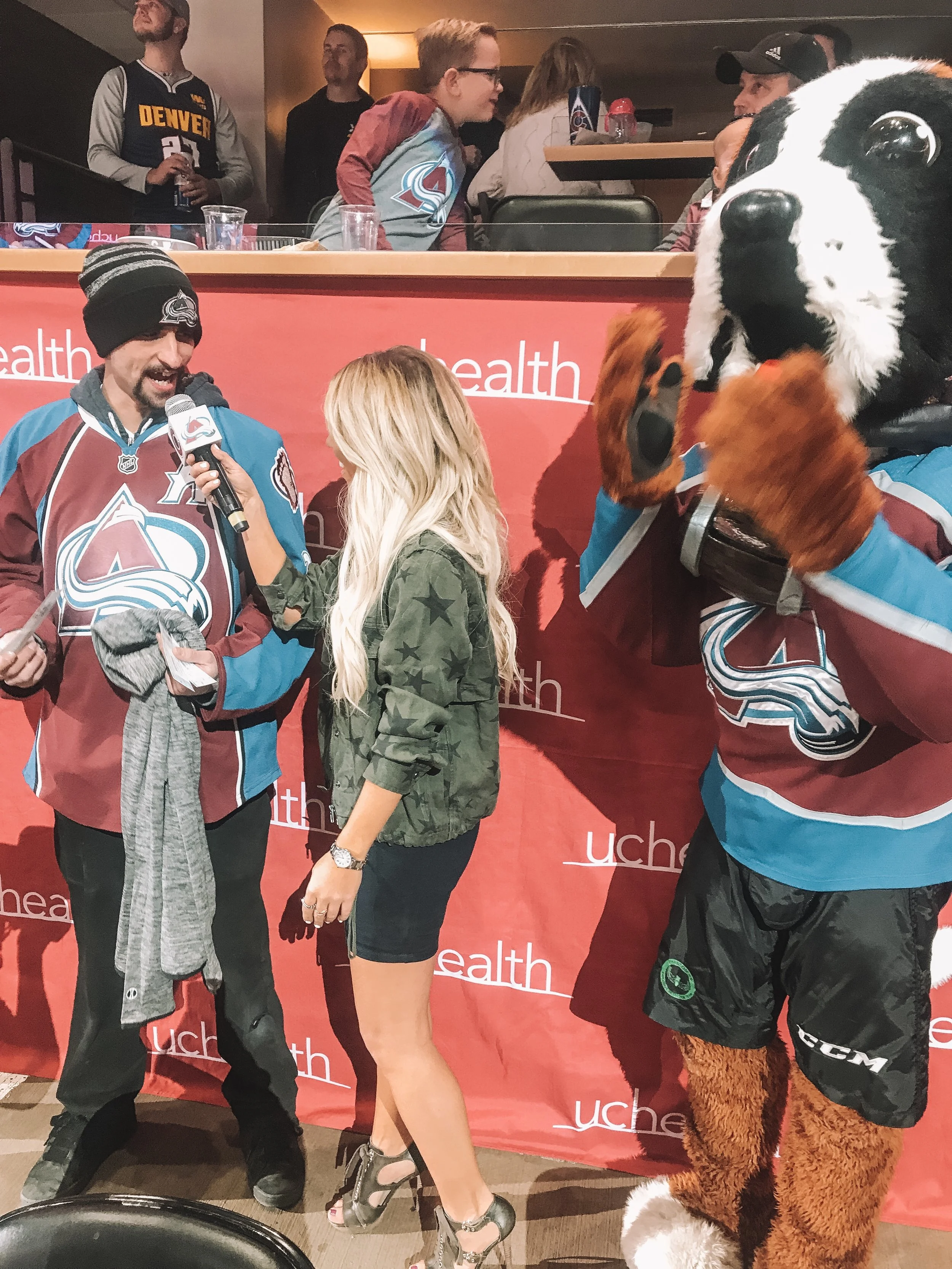 Game Night Outfit - Rangers v. Avs - 1/4/19