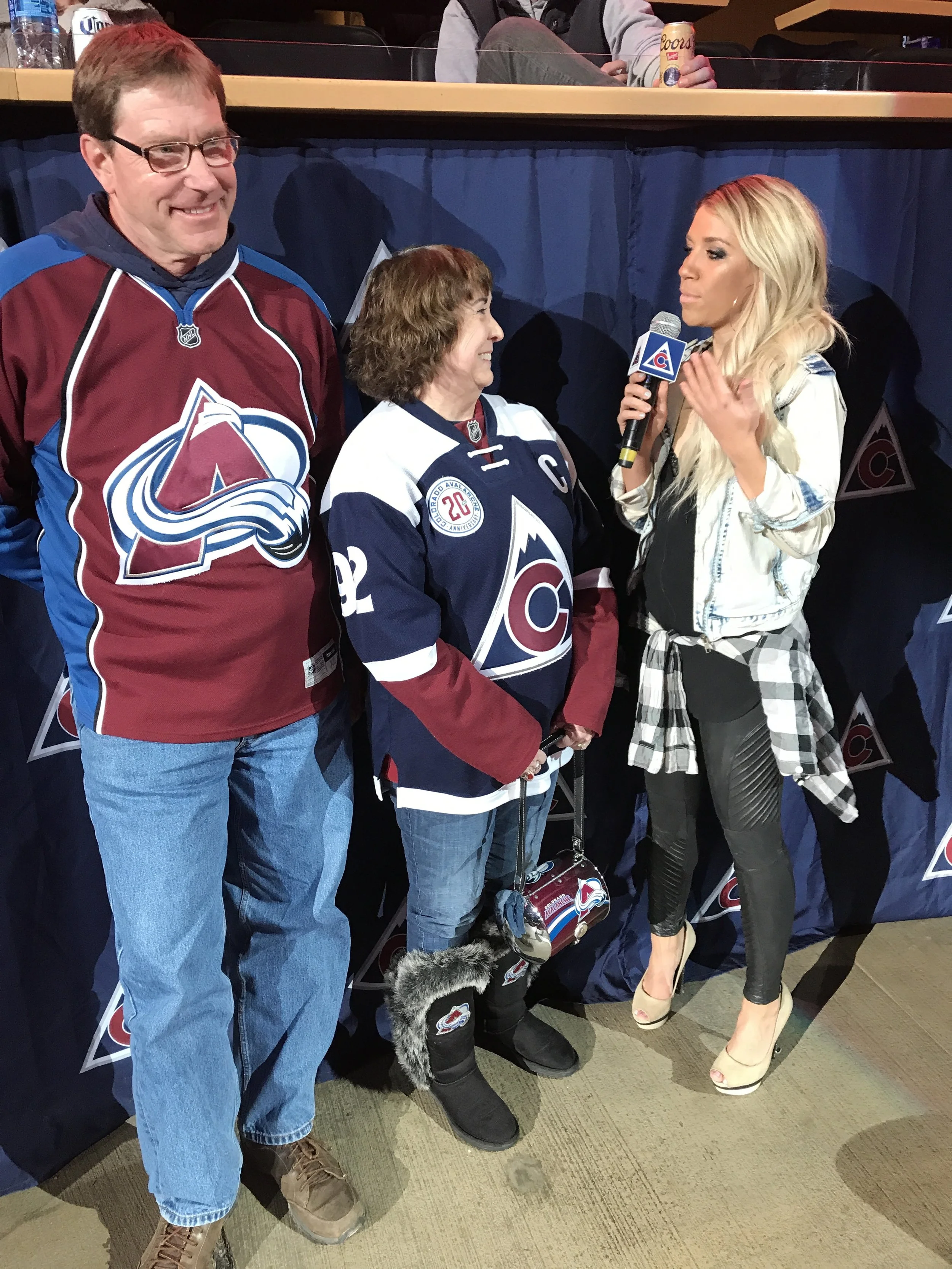 Game Night Outfit - Wild v. Avs. - 1/23/19