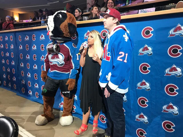 Game Night Outfit - Blue Jackets v. Avalanche - 1/4/18