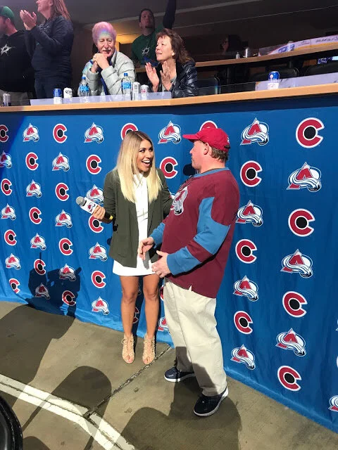 Game Night Outfit - Stars v. Avalanche - 12/3/17