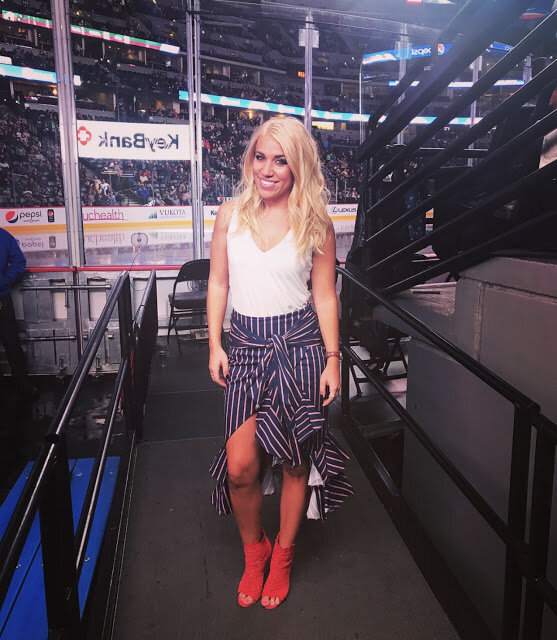 Game Night Outfit - Stars v. Avs - 10/24/17