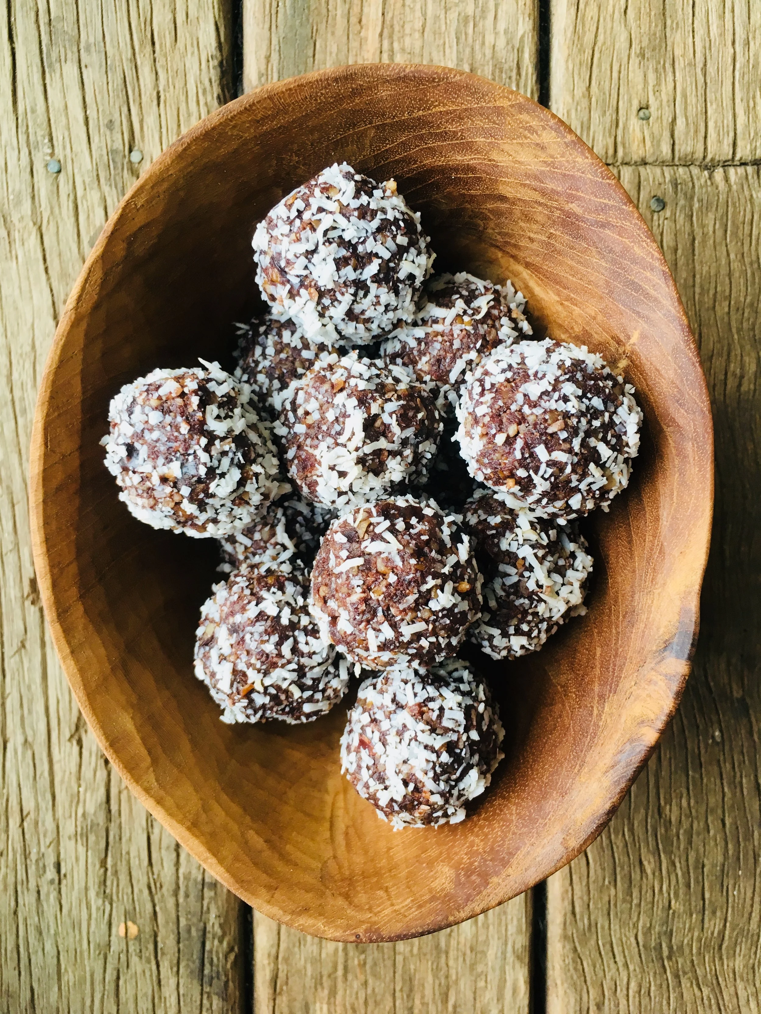 Pecan bliss balls